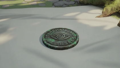 Ancient Atzkal Coin