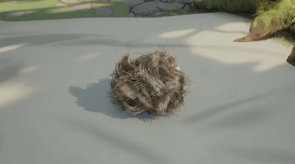 Animal Fur Tuft