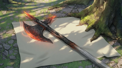 Cinderpoint Halberd