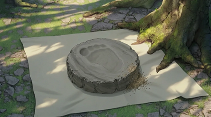 Colossal Footprint Clay