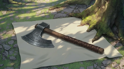 Draknar Rune-etched Greataxe