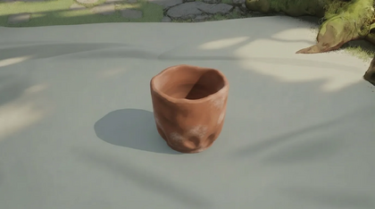 Earthenware Cup