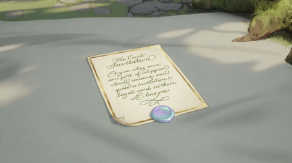 Fae Court Invitation
