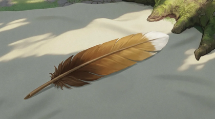 Giant Eagle Feather