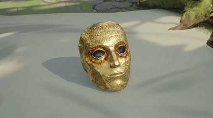 Gilded Deathmask