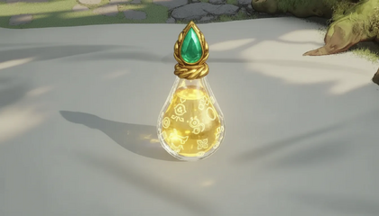 Golden Light Vial