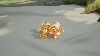 Golden Wood Shavings