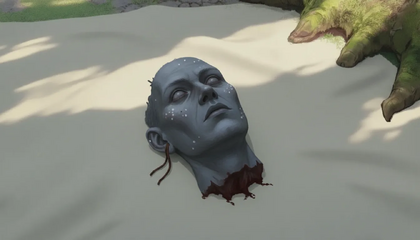 Severed Humanoid Head
