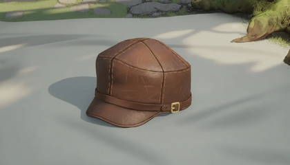 Leather Cap
