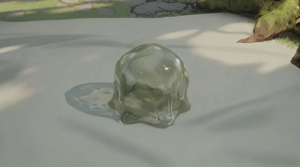 Ooze Residue