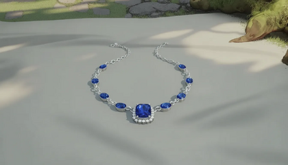 Sapphire Necklace