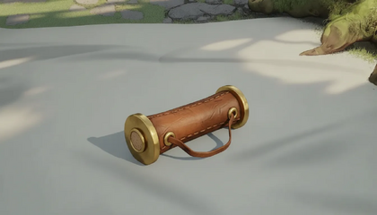 Leather Scroll Case