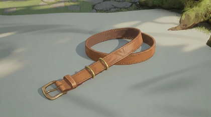 Simple Leather Belt