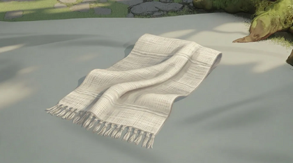 Simple Wool Shawl